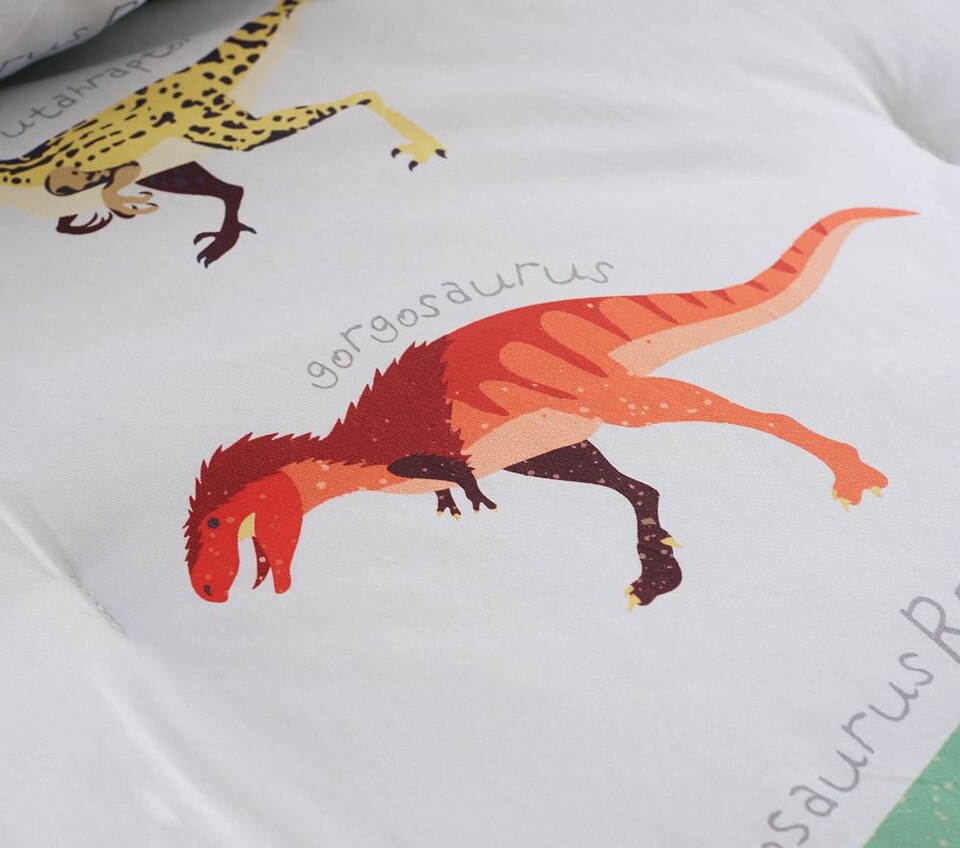 Finn Dino Comforter & Pillowcases Pottery Barn Kids Australia